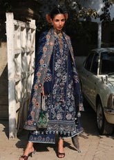 Hussain Rehar Luxury Lawn 26 Eid Edit | Amalfi