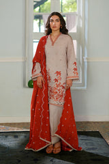 Autumn Winter Vol-01 Collection'24 By Sahar Copper Cascade