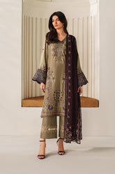 Iznik Festive Formals '26 | UE-614 Embroidered Ramen Silk