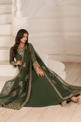 Iznik | Luxury Formal | UE-416 Embroidered Chiffon