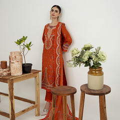 Anqara Cambric Collection'24 By Zainab Fazlani Hana