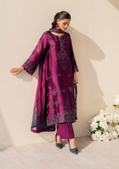Iznik | Printed Formal | UE-436 Embroidered Pure Jacquard Silk