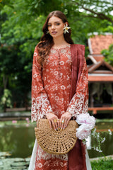 Iznik Summer Collection | UE-504 | Embroidered Lawn