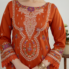 Anqara Cambric Collection'24 By Zainab Fazlani Hana
