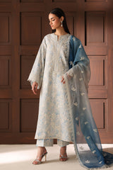 Baroque Formals | EMBROIDERED COTTON NET UF-4485