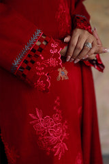 Autumn Winter'24 Vol-02 By Sahar Crimson