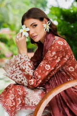 Iznik Summer Collection | UE-504 | Embroidered Lawn