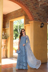 Noor Luxury Eid Schiffli Laserkari '26 By Saadia Asad | D3 - A - Mirelle