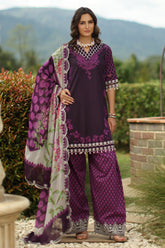 CHARIZMA COMBINATION VOL 1 2026 | 3-PC Unstitched Embroidered Lawn Collection CC6-005