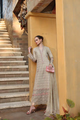Noor Luxury Eid Schiffli Laserkari '26 By Saadia Asad | D5 - A - Lunaria