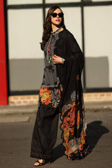 CHARIZMA COMBINATION VOL 1 2026 | 3-PC Unstitched Embroidered Lawn Collection CC6-002