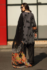 CHARIZMA COMBINATION VOL 1 2026 | 3-PC Unstitched Embroidered Lawn Collection CC6-002