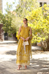 Noor Eid Luxe Printskhaas '26 By Saadia Asad | D1 - B - Mango Yellow