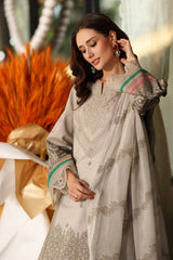 CHARIZMA INFINITY | 3-PC Unstitched Embroidered Lawn Collection IN6-01