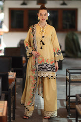 CHARIZMA COMBINATION VOL 1 2026 | 3-PC Unstitched Embroidered Lawn Collection CC6-006