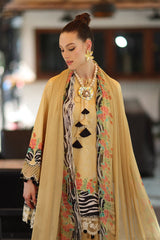 CHARIZMA COMBINATION VOL 1 2026 | 3-PC Unstitched Embroidered Lawn Collection CC6-006