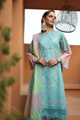 CHARIZMA COMBINATION VOL 1 2026 | 3-PC Unstitched Embroidered Lawn Collection CC6-003