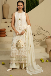 Mushak by HumDum | D02 | 3PC Embroidered Lawn Suit