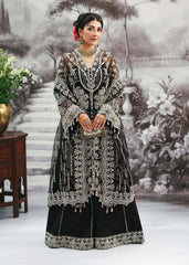 Kanwal Malik Maahi Festive Onyx Noir – Luxury Unstitched 2025