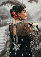 Kanwal Malik Maahi Festive Onyx Noir – Luxury Unstitched 2025