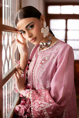 Jazmin Shahkaar Luxury Eid Lawn SS'26 | Embroidered Luxury Lawn SL26-D08