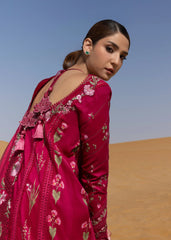 Flow By Crimson '25 | Once Upon A Flower-D9 A | 3PC Luxury Lawn Suit