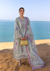 Flow By Crimson '25 | A Handmade Tale-D2 A | 3PC Embroidered Lawn Suit