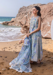 Flow by Crimson '25 | Who’s That Girl - D3 B | 3PC Embroidered Lawn Suit