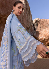 Flow by Crimson '25 | A Girl in the Garden D7-B | 3PC Embroidered Lawn Suit