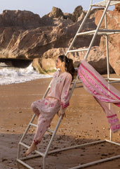 Flow By Crimson '25 | Floral Crush-D6 B | 3PC Embroidered Lawn Suit