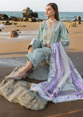 Flow by Crimson '25 | Floral Crush-D6 A | 3PC Embroidered Lawn Suit
