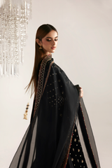 Pakistani velvet formal dress Razia by Emaan Adeel