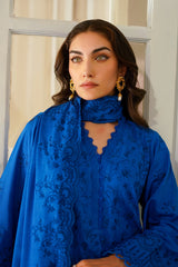 Autumn Winter Vol-01 Collection'24 By Sahar Heritage Blues