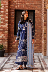 Emaan Adeel Mirabelle Festive Luxury Lawn '26 | PETAL POSH