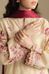 Zara Shahjahan | Snowdrop-10A | COCO WINTER / Unstitched /2025