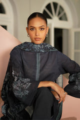 Autumn Winter Vol-01 Collection'24 By Sahar Celestial Blue