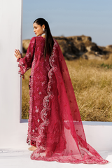 Emaan Adeel Sunlit Groove Luxury Lawn '26 | RADIANT ROSE