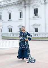 Elaf Signature Embroidered Lawn with Chiffon Collection Vol II '26 | ESG-3A MARIEL