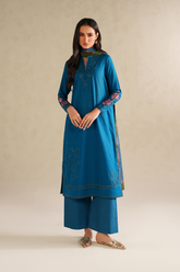 Iznik Winter Chapter '25 | UE-577 Embroidered Khaddar