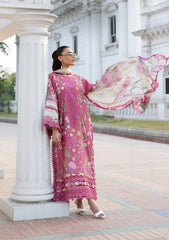 Elaf Signature Embroidered Lawn with Chiffon Collection Vol II '26 | ESG-5B DELILAH