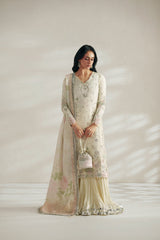 Vera Chand Ivory Shirt Set