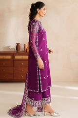 Farasha | Magenta Rose | Unstiched Formals 25