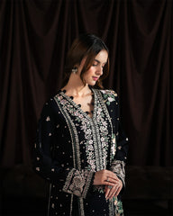 Neeshay | Velayne | Winter Reverie Karandi unstitch Collection