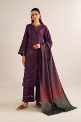 Iznik Winter Chapter '25 | UE-584 Embroidered Khaddar