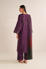 Iznik Winter Chapter '25 | UE-584 Embroidered Khaddar