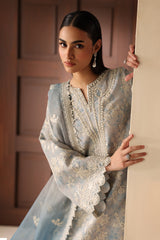 Baroque Formals | EMBROIDERED COTTON NET UF-4485