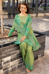 CHARIZMA INFINITY | 3-PC Unstitched Embroidered Lawn Collection IN6-02