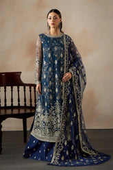 Zarif | Zrf pe 04 VIRSA | Fasana Printed & Embroidred