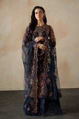 Zarif | ZRF-PE-01 MEHRAB | Fasana printed & Embroidered