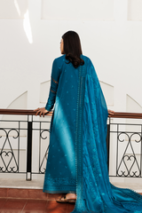 Emaan Adeel Mirabelle Festive Luxury Lawn '26 | FLORAISON